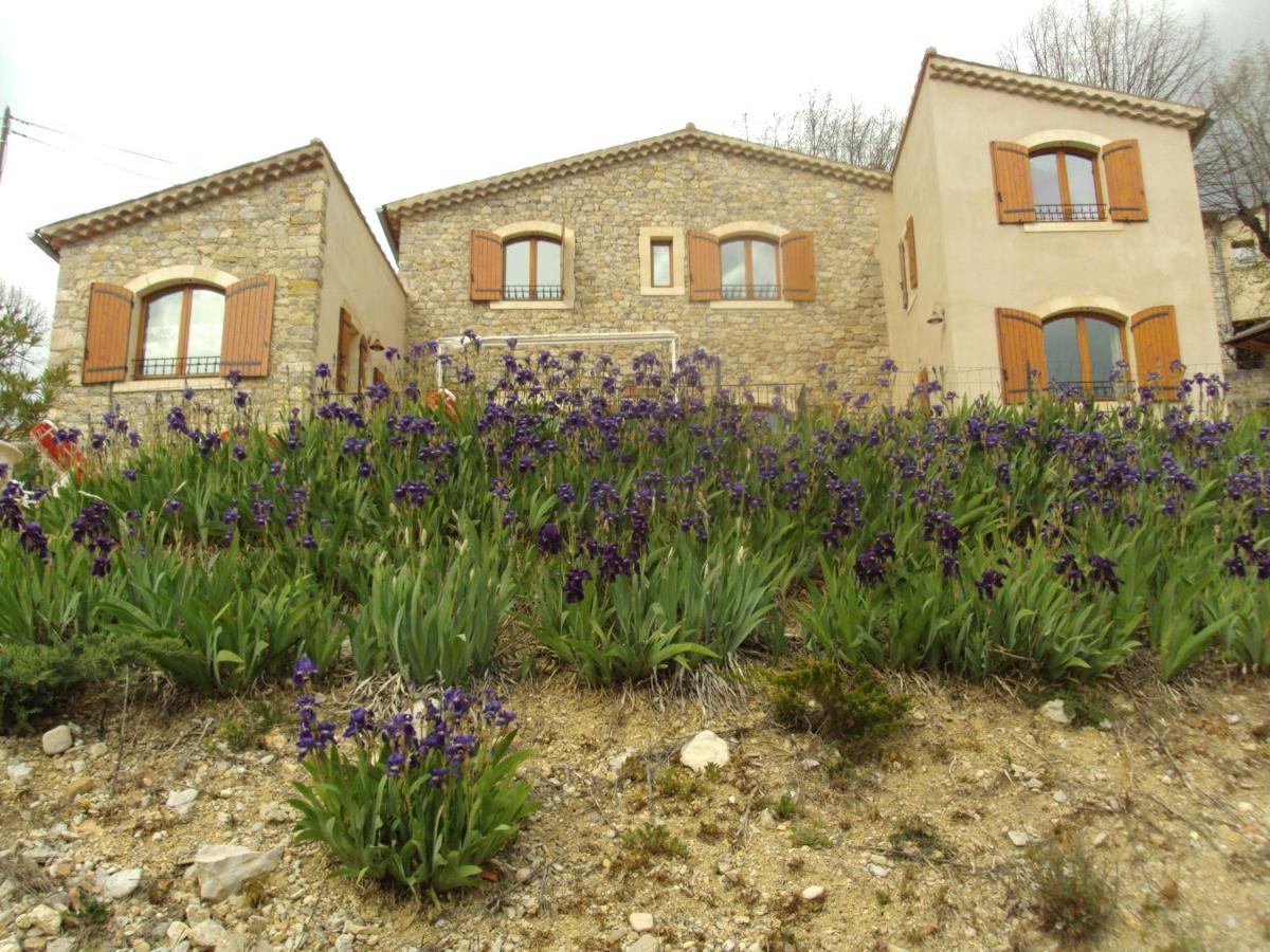 Les Chambres D'Hotes Du Mas Face Au Ventoux Plaisians Buitenkant foto